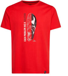 La Sportiva Solution T-Shirt M Mărime: XL / Culoare: roșu (ZACT175)