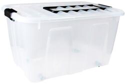 NHG IRIS Home Box 86 literes tárolódoboz zárható tetővel, kerekekkel 22270800 (22270800) (22270800)