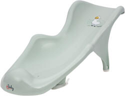 MALTEX Fürdetőágy Kádba Lama Minimal Sage Green, Ergonomikus és Biztonságos Baba Támasz 0-6 Hónapos Korig