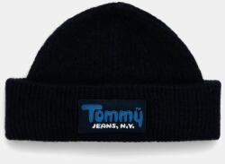 Tommy Jeans sapka gyapjú keverékből - sötétkék Univerzális méret