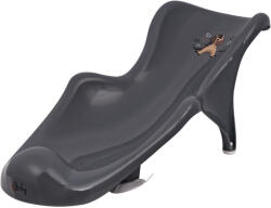 MALTEX Fürdetőágy Kádba Lovacska Minimal Steel Grey, Ergonomikus és Biztonságos Baba Támasz 0-6 Hónapos Korig
