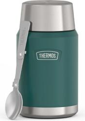 Thermos Termos pentru mâncare cu lingură pliabilă Icon, 710 ml, verde, 2 piese (173093)