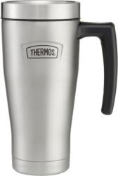Thermos Cana termică cu mâner Icon, 470 ml, argintie (160090)