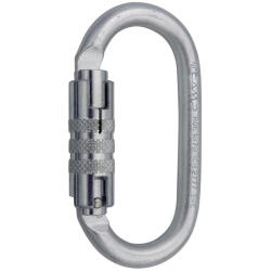 Camp Steel Oval Pro 2Lock karabiner ezüst