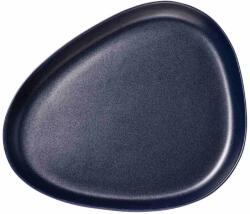 LIND DNA CURBA Platou de servit 35 cm, bleumarin albastru, gresie, LIND DNA (LIND990170) Tava
