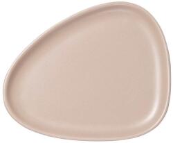 LIND DNA CURBA Farfurie pentru micul dejun 22 cm, nisip, gresie, LIND DNA (LIND991427)