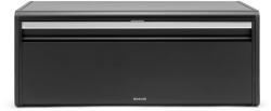 Brabantia Coșul de pâine FALL FRONT 18 l, mat negru, oțel inoxidabil, Brabantia (BRAB236860)
