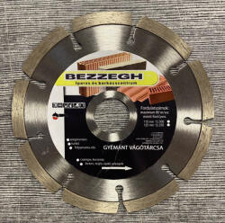  Gyémánt Vágókorong Bezzegh 125x22, 2x7 Univerzális (MSZ125E) - platinashop