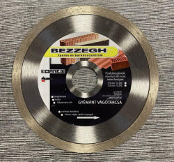  Gyémánt Vágókorong Bezzegh 125x22, 2x7 Csempe (MCS125E) - platinashop
