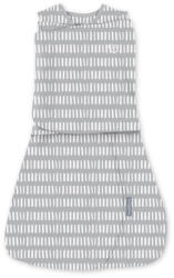 INGENUITY Átalakítható pamut pólya szabad szárú TOG 1 SwaddleMe szürke 3 hónapos+