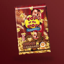  Top Of The Pop Microwave Popcorn csoki és karamell ízű popcorn 100g