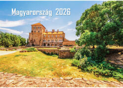 Realsystem Falinaptár képes 460x320mm, Magyarország Realsystem 2026 - delfinbuvar