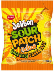 Jelibon Sour Patch Peach barackos gumicukor 80g - delfinbuvar