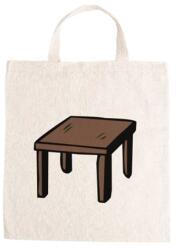  Óvodai jellel vászontáska 27x31x0, 3cm méretben asztal jel