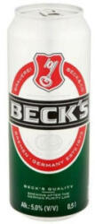 Borsodi Beck's 0, 5L dobozos DRS