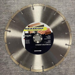  Gyémánt Vágókorong Bezzegh 230x22, 2x7 Univerzális (MSZ230E) - munkaruhakozpont