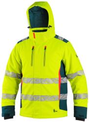 CXS Fényvisszaverő téli softshell dzseki CXS BEDFORD WINTER - Sárga / kék | L (1110-105-180-94)
