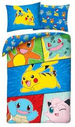  Pokemon ágyneműhuzat szett 140×200 cm - Montázs (POK-931BL)
