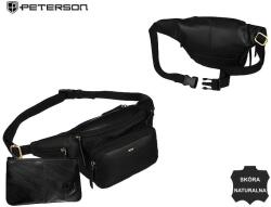  Peterson Férfi Bőr Övtáska Ptn Bp001E-Opu-6910 Fekete (90892493)