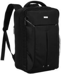  Peterson Hátizsák - Kézipoggyász - Ptn Bocian-6408 Black - Fekete - 40 X 25 X 20 Cm - (86445245)