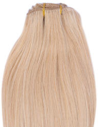 HairExtensionShop Csatos Emberi Póthaj Standard Aranyszőke Színben 60cm (Szín #16) (RC6016)