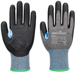 Portwest Vágásbiztos; nitril hab bevonatos munkakesztyű (XL) (A644G8RXL)