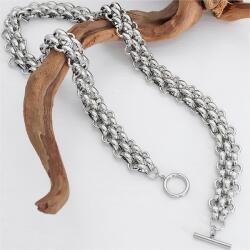  ES-38446 női nyakék - Ezüst / 42cm / 13mm