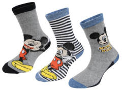 Erve Shop Disney Mickey gyerek zokni (3 pár) (85MRV38012B27)