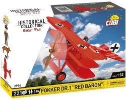 COBI COBI: Fokker Dr.  I „Baronul Roșu set de construcție (2996) (COBI-2996)