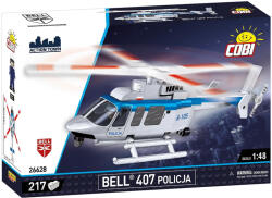 COBI COBI: Elicopter Bell 407 Poliție set de construcție (26628) (COBI-26628)