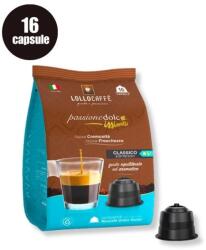 Lollo Caffé 16 Capsule Lollo Caffe Espresso Classico - Compatibile Dolce Gusto