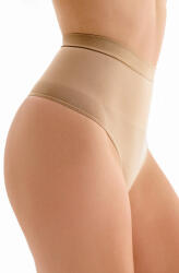 Gabriella String High Waist Modeling alakformáló tanga, bézs, M/L