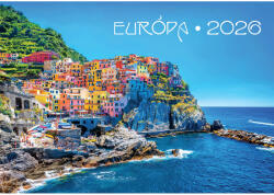 Realsystem Falinaptár képes 460x320mm, Európa Realsystem 2026 (6091-EU) - iroszer24