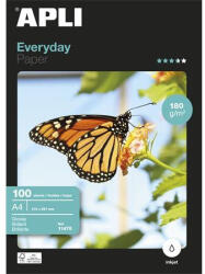 APLI Fotópapír, tintasugaras, A4, 180 g, fényes, APLI "Everyday