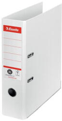 Esselte Iratrendező, 75 mm, A4, Co2-semleges, élvédő sínnel, ESSELTE "No. 1", fehér