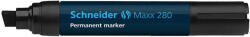 Schneider Alkoholos marker, 4-12 mm, vágott, SCHNEIDER "Maxx 280", fekete