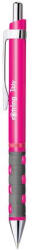 rOtring Golyóstoll, 0, 8 mm, nyomógombos, neon rózsaszín tolltest, ROTRING "Tikky", kék