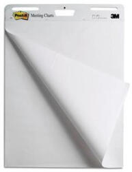 3M Meeting chart, öntapadó, 63, 5x77, 5 cm, 30 lap, 3M POSTIT, fehér