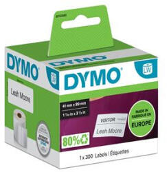 DYMO Etikett, LW nyomtatóhoz, eltávolítható, 41x89 mm, 300 db etikett, DYMO