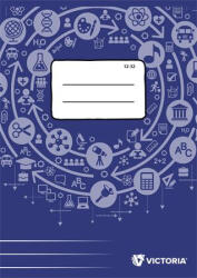 Victoria Füzet, tűzött, A5, vonalas, 32 lap, 3. osztály, VICTORIA PAPER Circle "12-32