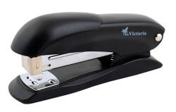 Victoria Tűzőgép, 24/6, 25 lap, VICTORIA OFFICE, "Half-Strip", fekete