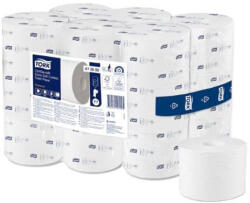 Tork Toalettpapír, belsőmag nélküli, T7 rendszer, 3 rétegű, 13, 1 cm átmérő, Premium, TORK "OptiServe", fehér