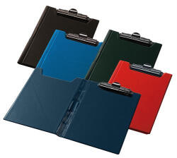 Panta Plast Felírótábla, fedeles, A4, sarokzsebbel, PANTA PLAST, sötétzöld - toptoner