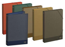 Ambar Füzetbox, 40 mm, karton, A4, AMBAR "Kraft", vegyes színek