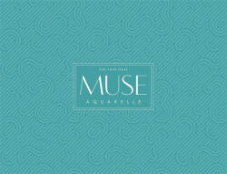 Shkolyaryk Publishing House Vázlatfüzet, akvarell, A4+, 300 g, 15 lap, SHKOLYARYK "Aquarelle Muse