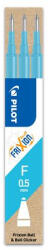 Pilot Rollertoll betét, 0, 25 mm, törölhető, PILOT "Frixion Ball/Clicker", világoskék