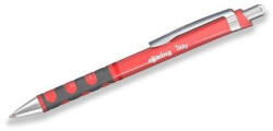 rOtring Golyóstoll, 0, 8 mm, nyomógombos, tearózsa tolltest, ROTRING "Tikky", kék - toptoner