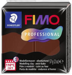 FIMO Gyurma, 57 g, égethető, FIMO "Professional", csokoládé