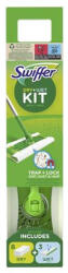 Swiffer Kezdőkészlet, felmosó, nedves- és száraz utántöltővel, SWIFFER "Sweeper