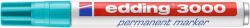 edding Alkoholos marker, 1, 5-3 mm, kúpos, EDDING "3000", türkíz